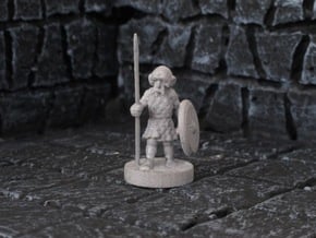 Olwulf the Loyal in White Natural Versatile Plastic