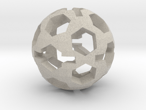Hexball in Natural Sandstone