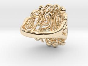 Arabesque Ring in 14K Yellow Gold