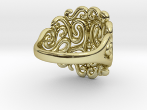 Arabesque Ring in 18K Gold Plated