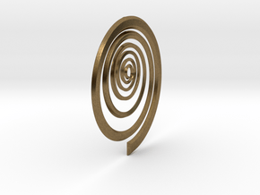 Spiral in Natural Bronze