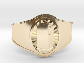 Dr. Who Bracelet in 14K Yellow Gold