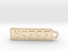 HC707_Large_141130 in 14k Gold Plated Brass
