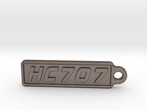 HC707_Large_141130 in Polished Bronzed Silver Steel