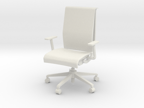 Steelcase Think Chair 4" in White Natural Versatile Plastic