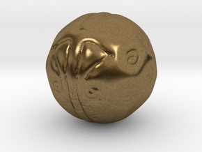 Thought Ball in Natural Bronze