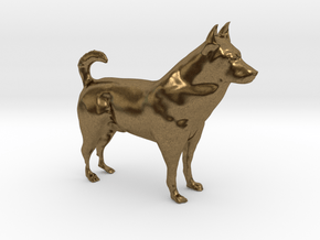 Shepherd Dog - 5 cm / 2" in Natural Bronze