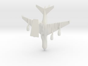 Airbus A380 in White Natural Versatile Plastic
