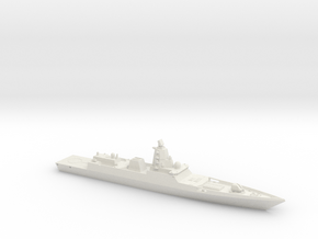 Admiral Gorshkov 1/600 in White Natural Versatile Plastic