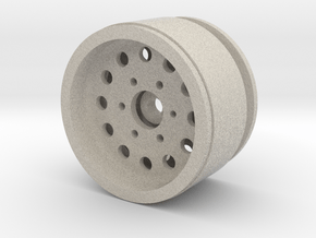 1.9" Beadlock Wheel with 12mm Hex in Natural Sandstone