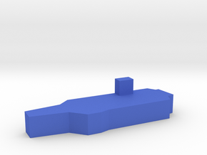 Game Piece, Blue Force Super Carrier in Blue Processed Versatile Plastic