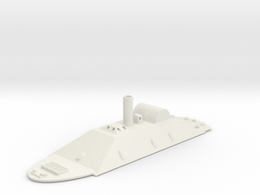 1/600 CSS Missouri in White Natural Versatile Plastic