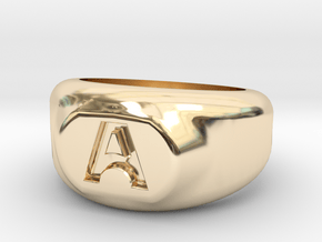 A Ring in 14K Yellow Gold