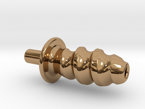 Plug in Polished Brass