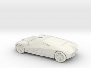 1/87 Ford GT90  in White Natural Versatile Plastic