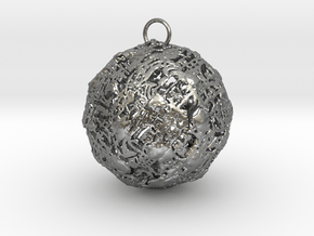 Invisible Ball in Natural Silver