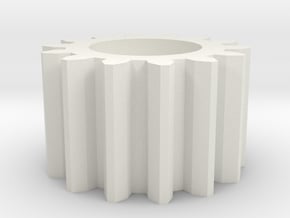 Jodocast's Roughcut Gear  in White Natural Versatile Plastic