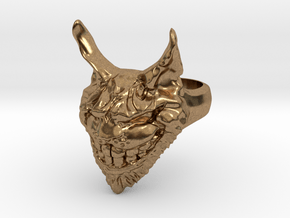 Alice: Madness Returns Cheshire Cat Ring in Natural Brass