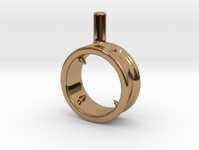 Ring1 in Polished Brass