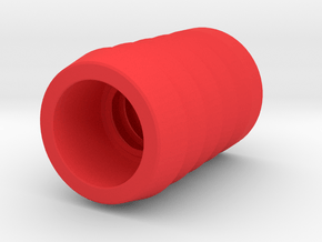 "Ladder golf" bola ferrule in Red Processed Versatile Plastic