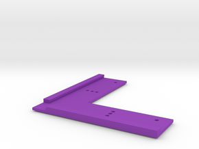 T-Trak Junction Track Locator in Purple Processed Versatile Plastic