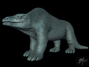 Megalosaurus retro 1/72 in White Natural Versatile Plastic