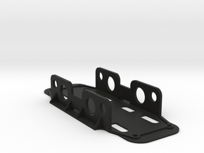 UNDERSLUNG BATTERY TRAY (15mm Velcro Version) for  in Black Natural Versatile Plastic