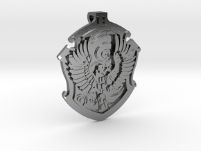 Ravenclaw House Crest - Pendant LARGE in Polished Silver