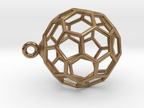 Honeycomb-60 in Natural Brass