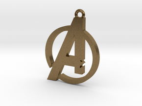 Avengers Pendant in Natural Bronze