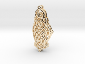 Celtic Knot Earrings in 14k Gold Plated Brass