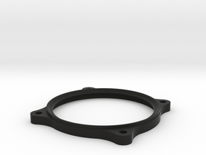 German Large Gauge Bezel in Black Natural Versatile Plastic