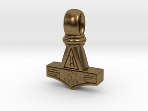 Thor's Hammer1 in Natural Bronze
