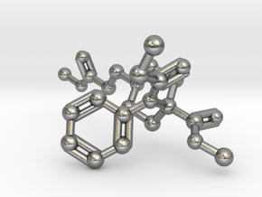 Remifentanil Molecule in Natural Silver