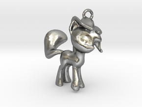 My Little Pony Pendant in Natural Silver