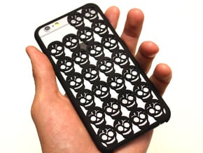 Skull iPhone 6/6S case for 4.7inch in Black Natural Versatile Plastic