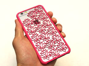 Lotus iPhone6/6S case for 4.7 inch in Pink Processed Versatile Plastic