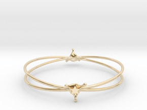 StarSplash bracelet in 14k Gold Plated Brass
