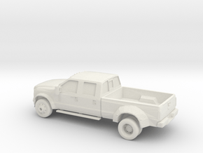 1/87 2014 Ford F450 Lariat Super Duty King Ranch  in White Natural Versatile Plastic
