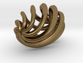 Drop Pendant in Natural Bronze