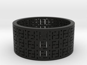 FREEFUTURE F5-2 RING, US size 13.5, d=22.5mm (size in Black Natural Versatile Plastic