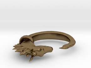 Horse Ring in Natural Bronze