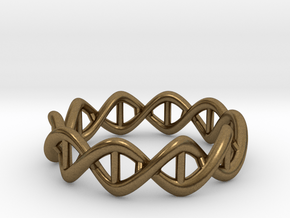 Ring DNA in Natural Bronze