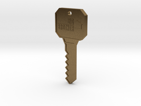 Big Brother Houseguest Key (Personalized Name!) in Natural Bronze