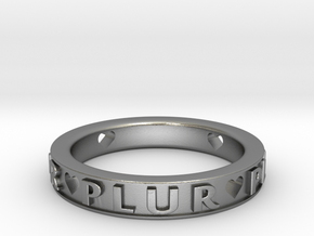 Plur Ring - Size 9 in Natural Silver