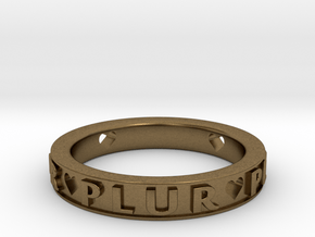 Plur Ring - Size 8 in Natural Bronze