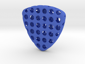 Rotative heart engine in Blue Processed Versatile Plastic
