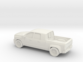 1/87 2011 Dodge Ram Mega Cab in White Natural Versatile Plastic