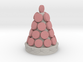 Macarons Tower in Full Color Sandstone