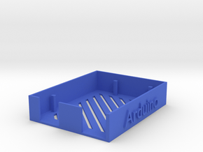 Arduino Case in Blue Processed Versatile Plastic